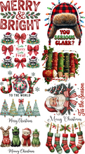 Load image into Gallery viewer, PREMADE GANG SHEET CHRISTMAS #2 - 22x40