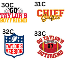 Load image into Gallery viewer, KC Chiefs-DTF Transfers Part 2