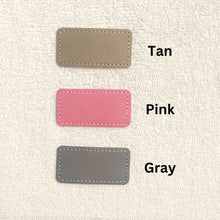 Load image into Gallery viewer, Personalized Newborn Hospital Hat Leather Patch