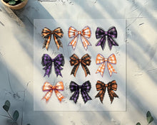 Load image into Gallery viewer, Halloween Bows DTF TRANSFER