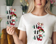 Load image into Gallery viewer, Ho Ho Ho - Plaid Christmas DTF TRANSFER