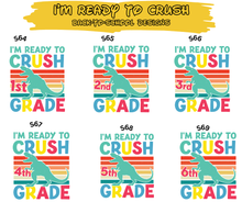 Load image into Gallery viewer, I'm Ready To Crush - DTF Transfer