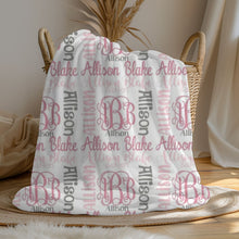 Load image into Gallery viewer, THEME BLANKET ~ Monogram Subway