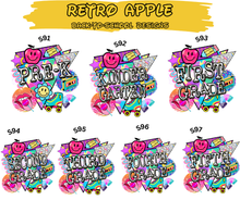 Load image into Gallery viewer, RETRO APPLE - DTF Transfer
