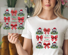 Load image into Gallery viewer, Sorta Merry Sorta Feral DTF TRANSFER