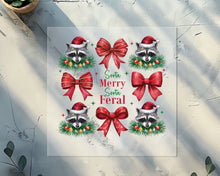 Load image into Gallery viewer, Sorta Merry Sorta Feral DTF TRANSFER