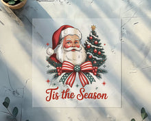 Load image into Gallery viewer, Tis The Season Retro Santa DTF TRANSFER