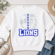 Load image into Gallery viewer, Soccer Lions White