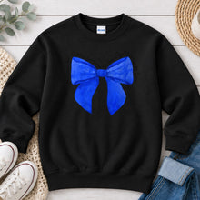 Load image into Gallery viewer, Go Lions Blue Bow Black