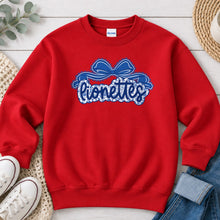 Load image into Gallery viewer, Lionettes Bow Red