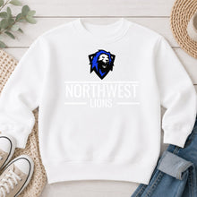 Load image into Gallery viewer, Northwest Lions Mascot White