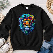 Load image into Gallery viewer, Rainbow Lion Sunglasses Black