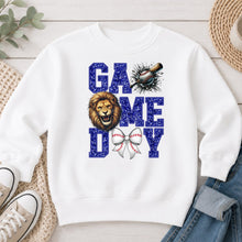 Load image into Gallery viewer, Game Day Baseball Lion White