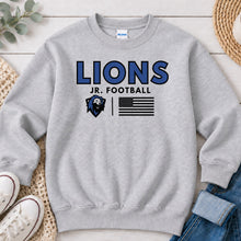 Load image into Gallery viewer, Lions Jr Football Ash Grey