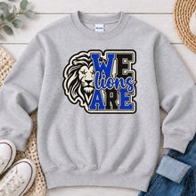 Load image into Gallery viewer, We Are Lions Embroidered Patch Ash Grey