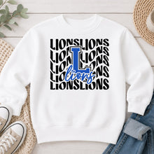 Load image into Gallery viewer, Lions Repeat L White