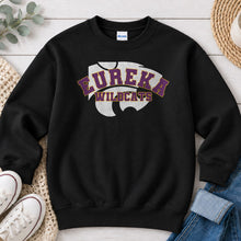 Load image into Gallery viewer, Eureka Wildcats Arch Black