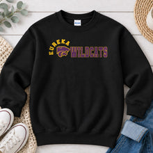 Load image into Gallery viewer, Eureka Wildcats Logo Arch Black