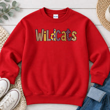 Load image into Gallery viewer, Patterned Wildcats Red