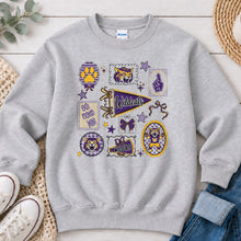 Load image into Gallery viewer, Wildcats Spirit Patches Ash Grey