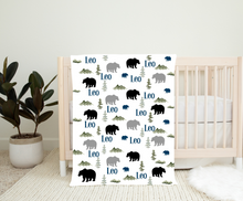 Load image into Gallery viewer, Personalized Name Blanket LEO