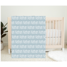 Load image into Gallery viewer, Personalized Name Blanket NATHAN