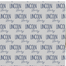 Load image into Gallery viewer, Personalized Name Blanket LINCOLN