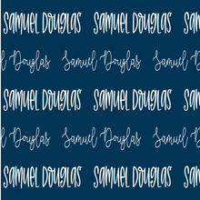 Load image into Gallery viewer, Personalized Name Blanket SAMUEL