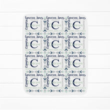 Load image into Gallery viewer, Personalized Baby Boy Name Blanket CAMERON
