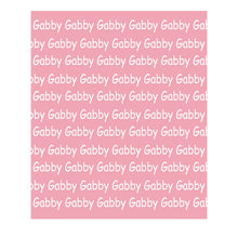Load image into Gallery viewer, Personalized Name Blanket