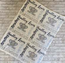 Load image into Gallery viewer, Baby Boy Coming Home Outfit ~ Baby Layette set- Elephant