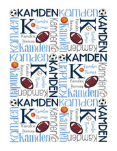 Load image into Gallery viewer, Newborn Coming Home Layette Set-Sports Theme