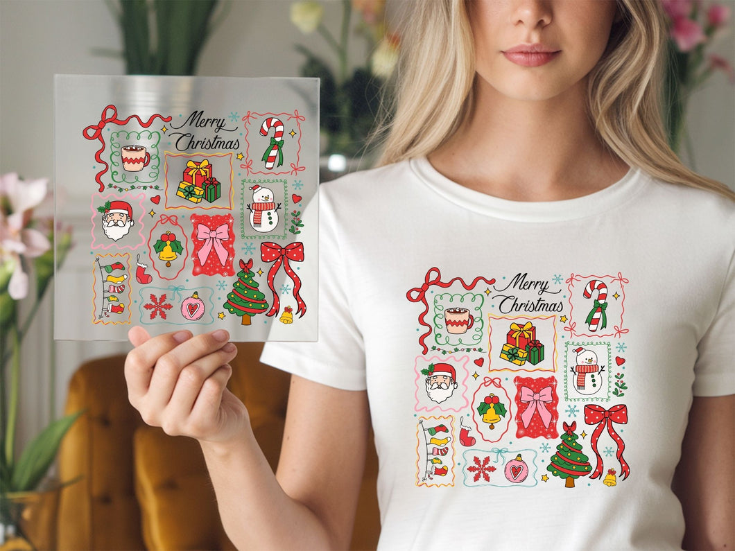 Christmas design Christmas DTF TRANSFER