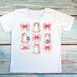 Pink Ghost Collage Children's Tee