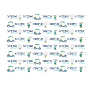 THEME BLANKET ~ Blue Golf