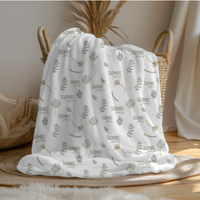 Load image into Gallery viewer, THEME BLANKET whispering greenery
