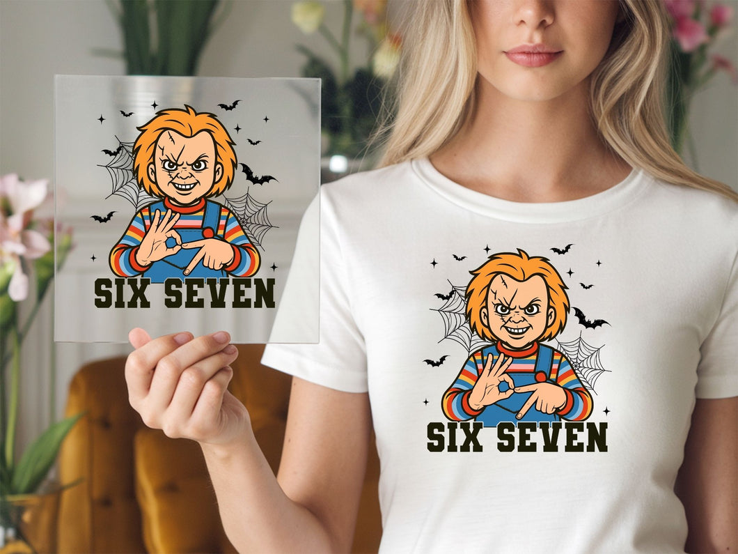 Six Seven Halloween DTF TRANSFER