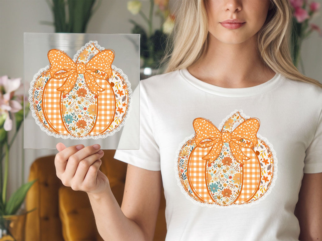 Pumpkin Patchwork  DTF TRANSFER