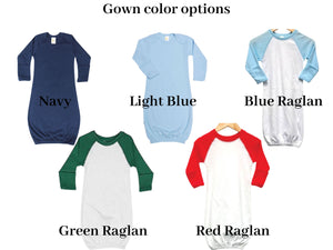 RAGLAN GOWN BABY