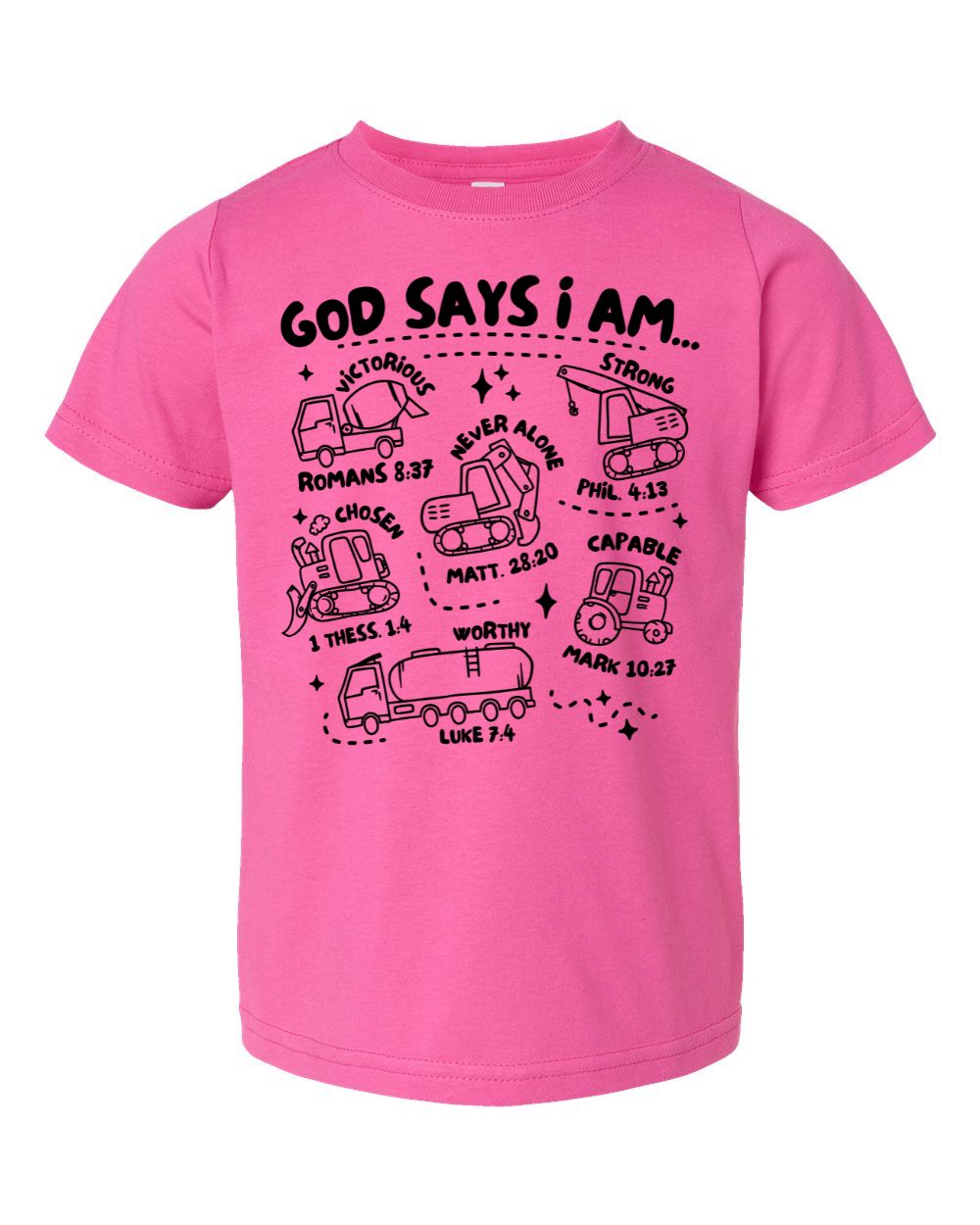 God says I am Youth T-Shirt