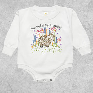 The Lord is my Shepard Bubble Romper