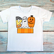 Load image into Gallery viewer, Boo Halloween Personalized Children&#39;s Tee
