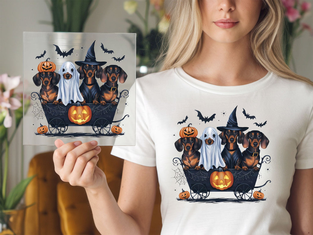 Dachshund Weiner Dog Halloween DTF TRANSFER
