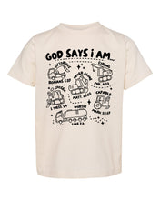 Load image into Gallery viewer, God says I am Youth T-Shirt
