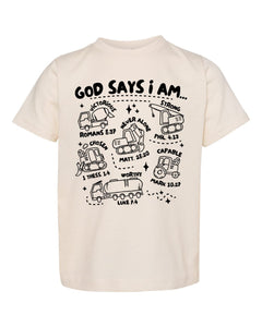 God says I am Youth T-Shirt