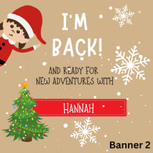 Load image into Gallery viewer, ELF ON SHELF BANNER
