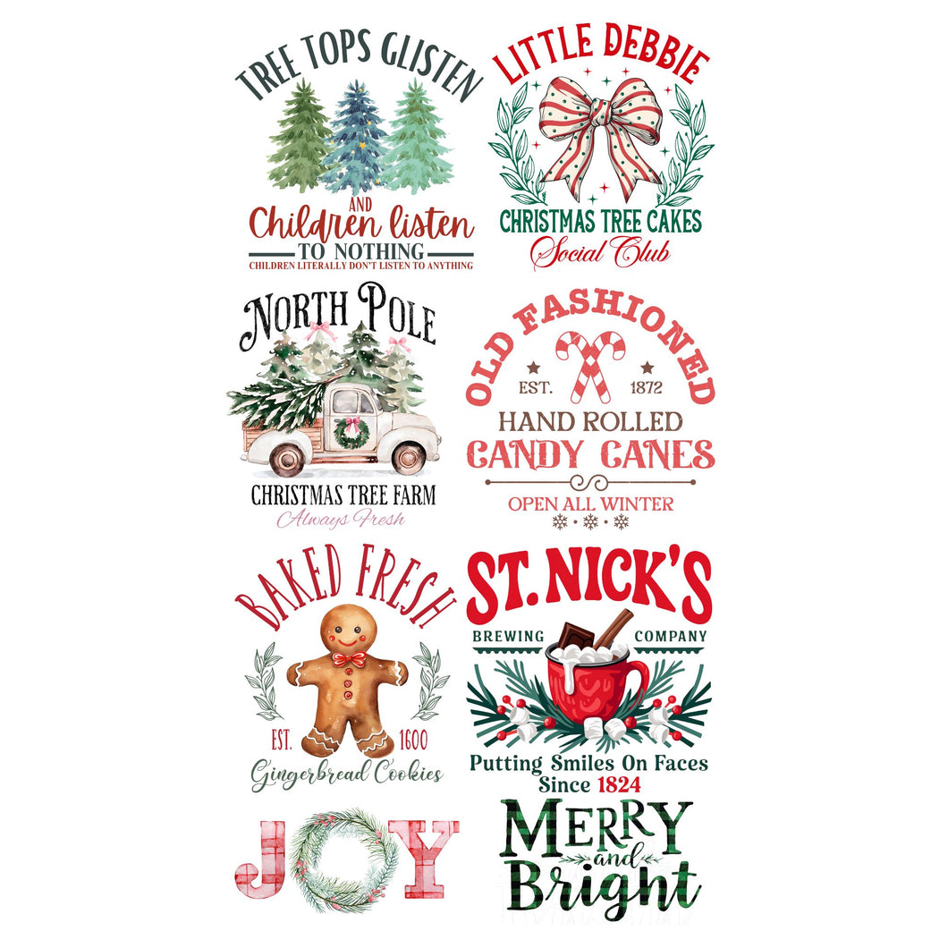 PREMADE GANG SHEET CHRISTMAS 22x40