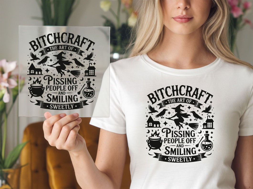 BITCHCRAFT Halloween DTF TRANSFER