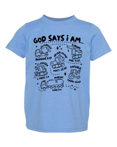 God says I am Youth T-Shirt