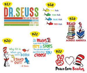 READ ACROSS AMERICA - DTF Transfers